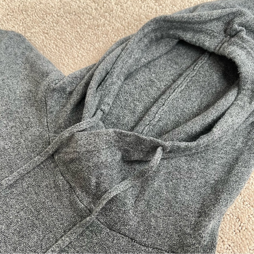 H&M Lightweight Charcoal Hoodie - Picture 3 of 6